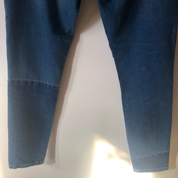 ❤️BlankNYC Distressed Patch Modern Skinny Classique Jeans Denim Size 28 - Picture 9 of 9